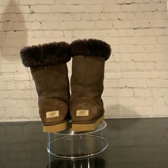 Women’s UGG Classic Tall Boot Size 8 Dark Brown - Picture 6 of 15